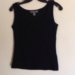 Josephine Chaus black tank top size small black